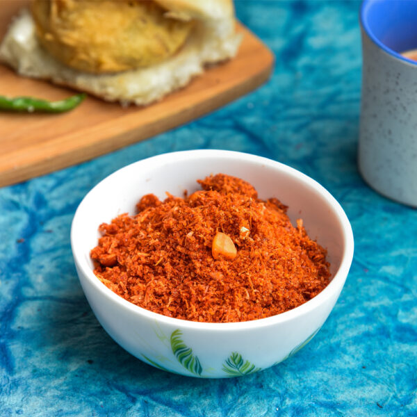 Dry Garlic (vadapav) chutney